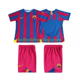 FC Barcelona Champions League 2006 Retro Børn Hjemme trøje 2005 S/S